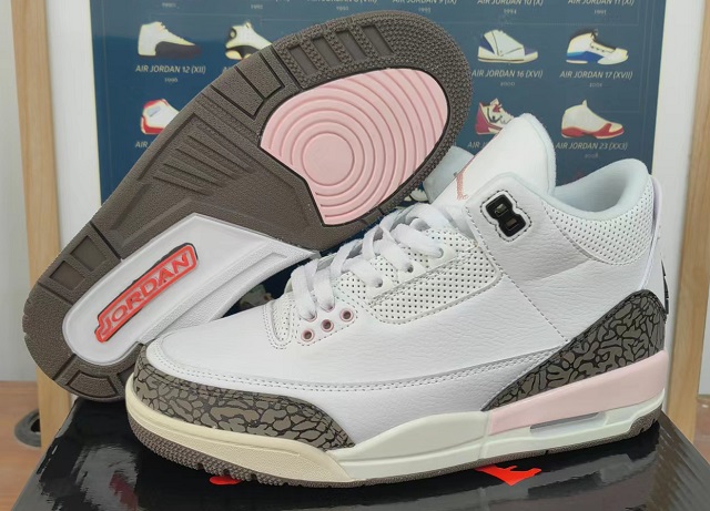 Air Jordan 3 Cement Neapolitan [Cheap Jordans Shoes 3 34]